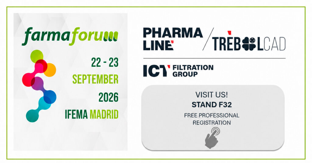 Farmaforum 2026 - Stand F32 - Free professional registration